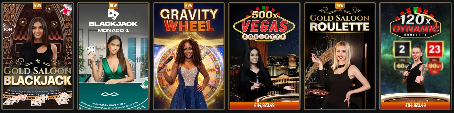 Avantgarde Casino live dealer games